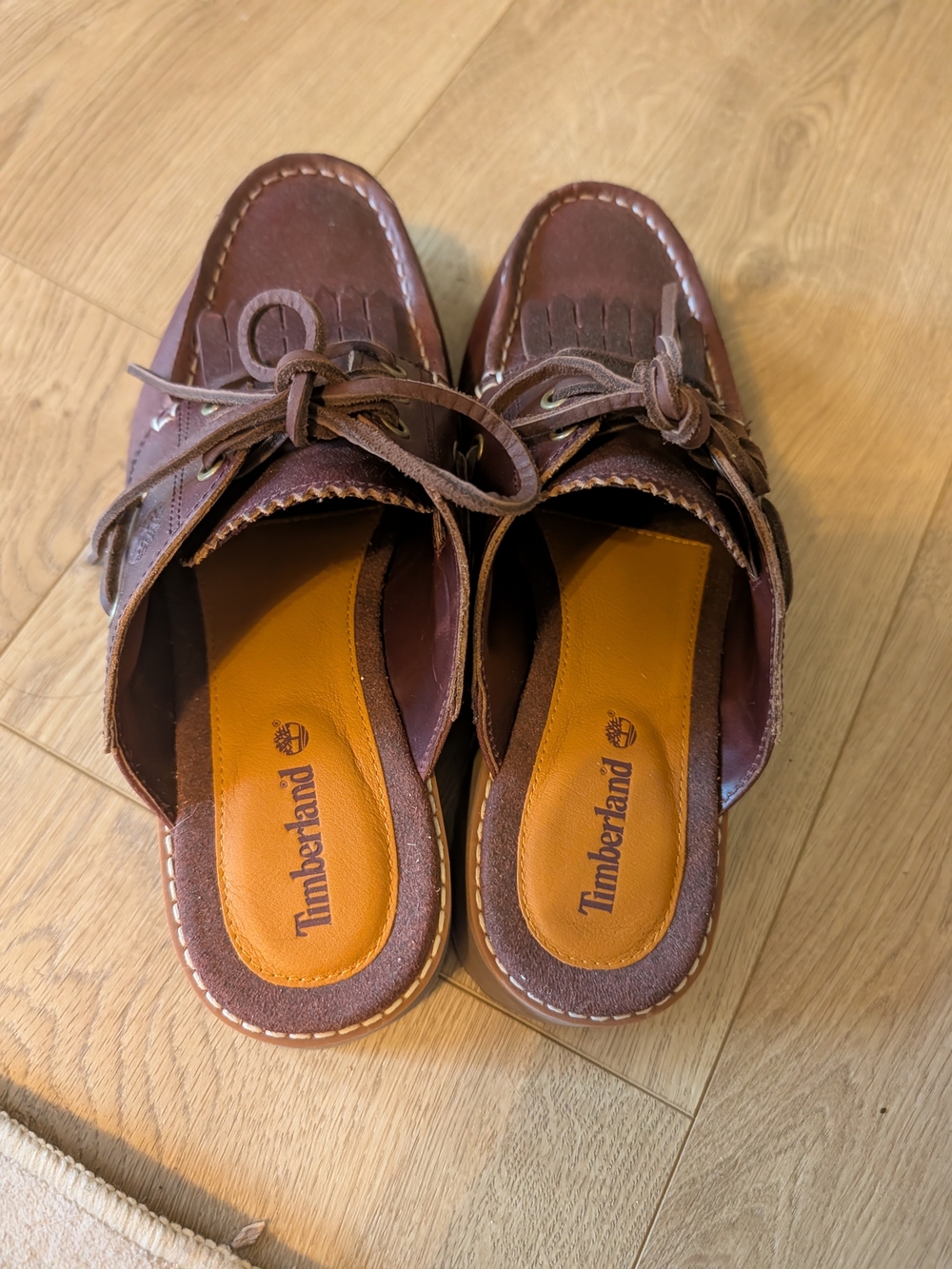 Timberland Noreen Brown Slip-On Loafer Mules